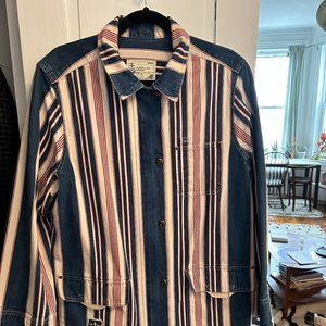 Ralph Lauren Striped Denim Jacket